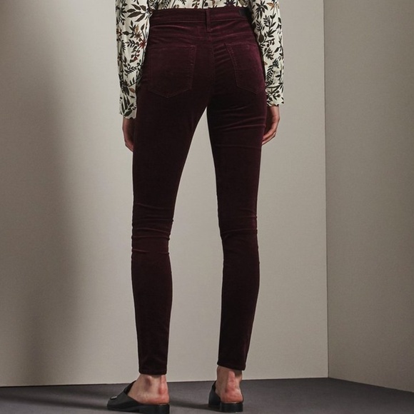 NWT AG The Farrah High Waist Velvet Jeans - Picture 4 of 7